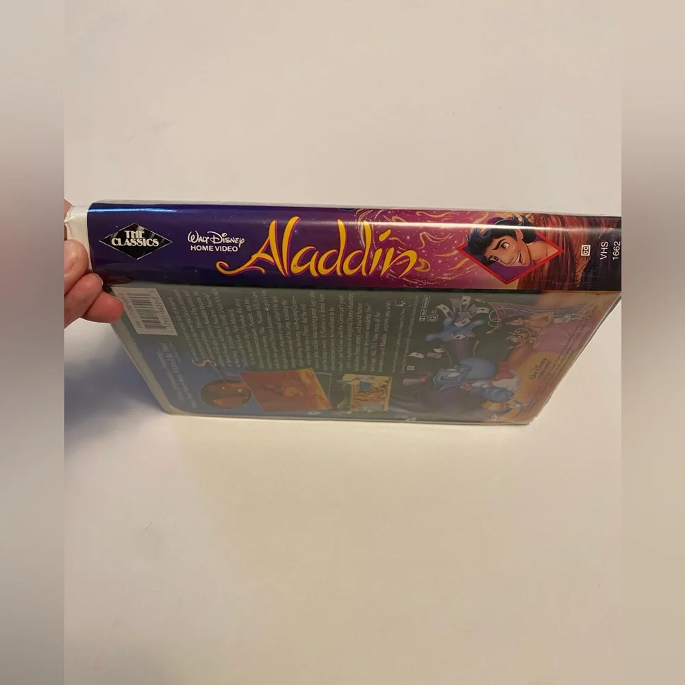 Aladdin VHS Disney Vintage